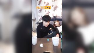 토토짱_2대1 가슴스타킹보빨