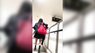めくり逆さ撮りフラッシュガン焚き-二人分 voyeur jp 01-150526