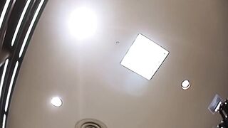 02 デパート制服店員さん パンストピンクP voyeur jp 160526
