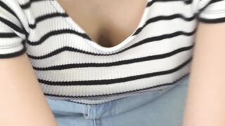 胸チラ 救命講習中⑦ voyeur jp