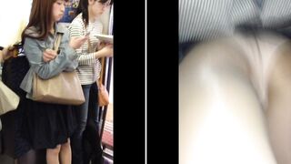 full hd bomb109 ショップ店員風今時jdの股間の形がまるわかりエスカめくり voyeur jp