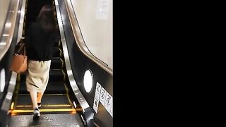 生声あり坂道系ol 可愛い丸眼鏡jd編 逆さの現場撮りno 304 voyeur jp 01