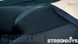 STR8 BOYS – BTB 0595 – 【BACK TRACK BOYS】【裏流出映像!!某有名読モ】【咥えイキ&顔射】S級イケメンが目隠しプレイ&男とのカラミに大興奮!! gays str8