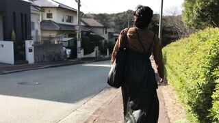 街のお姉さんにぶっかけ取材28 voyeur jp 01