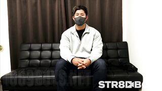 STR8BOYS – SBM 0614 – 【THE FIRST TAKE 面接編 】大会出場ありの巨根マッチョジムトレーナー24歳が何も知らずAVの面接に…初雄フェラにビン勃ち!!豪快オナニーでワイ gays str8